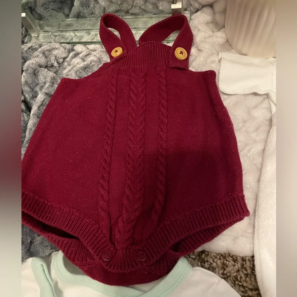 🎀  Baby Girl Clothing Bundle | Size 0–3 M | 10 Pieces | Carter’s, Gerber & More